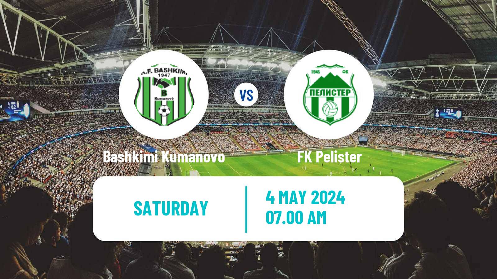 Soccer North Macedonian 2 MFL Bashkimi Kumanovo - Pelister