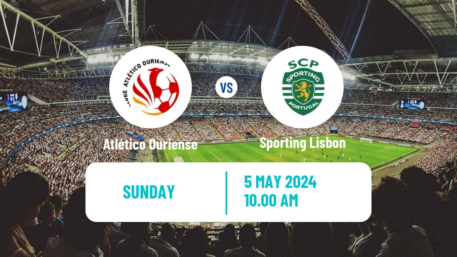 Soccer Portuguese Liga BPI Women Atlético Ouriense - Sporting Lisbon