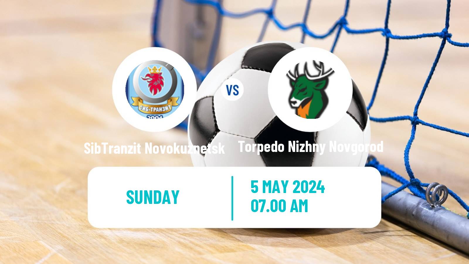 Futsal Russian Super Liga Futsal SibTranzit Novokuznetsk - Torpedo Nizhny Novgorod