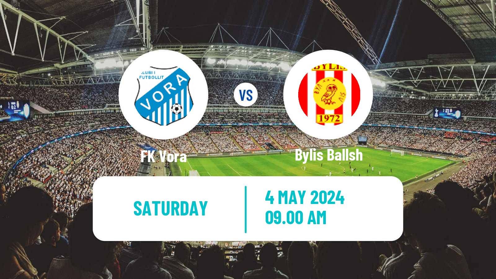 Soccer Albanian First Division Vora - Bylis Ballsh