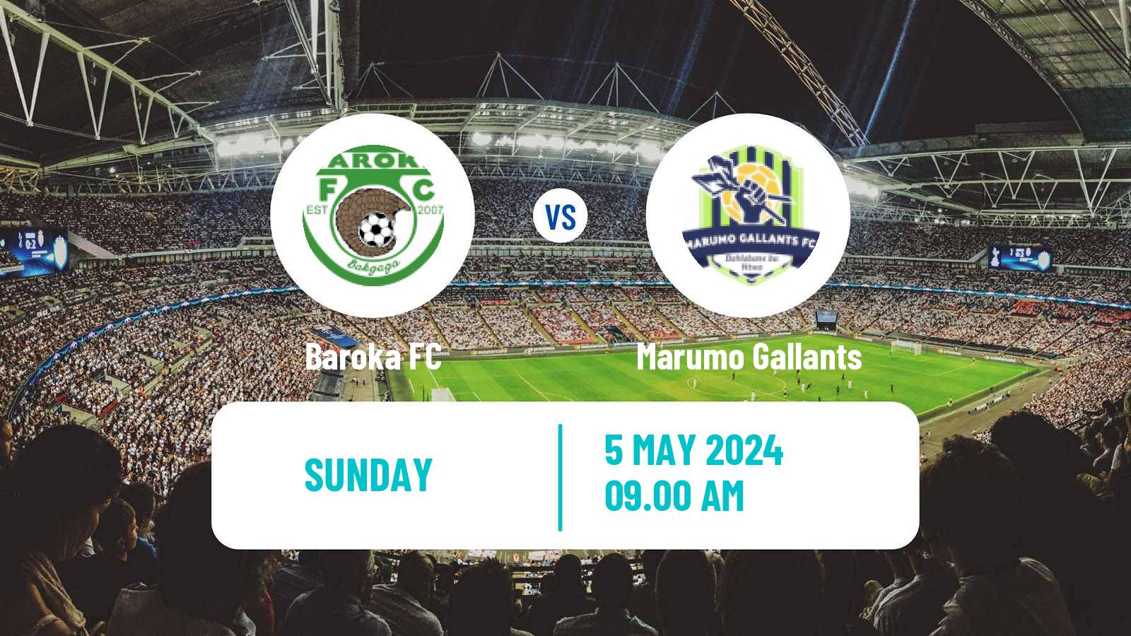 Soccer South African First Division Baroka - Marumo Gallants