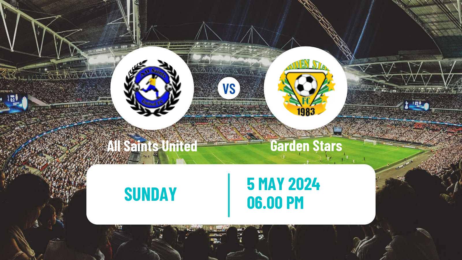 Soccer Antigua and Barbuda FA Premier League All Saints United - Garden Stars