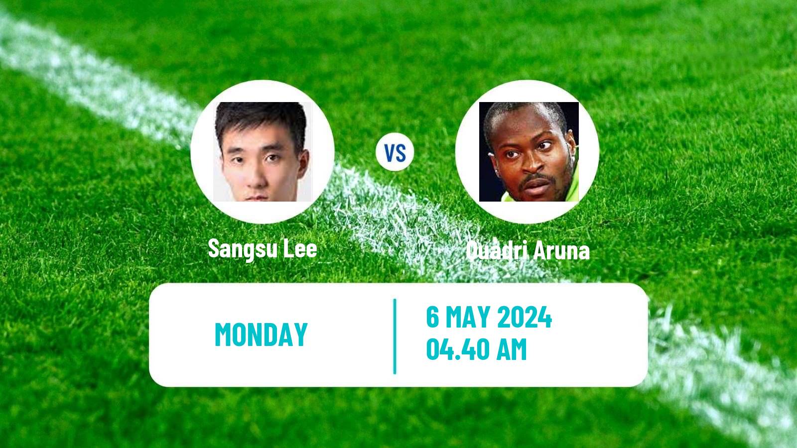 Table tennis Saudi Smash Men Sangsu Lee - Quadri Aruna