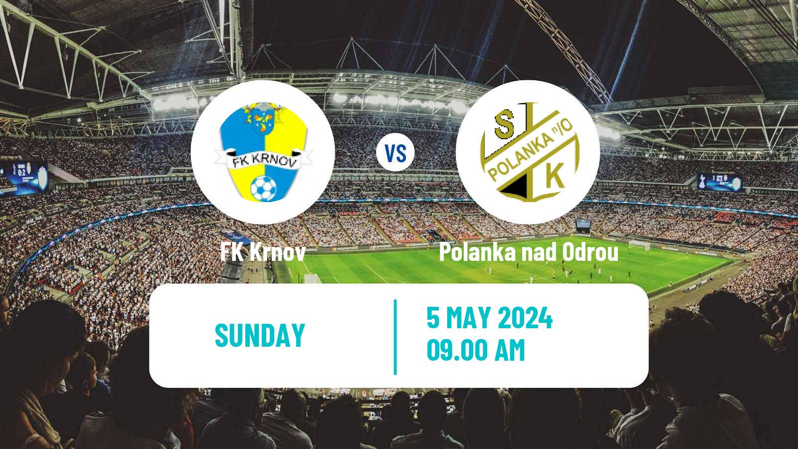 Soccer Czech Division F Krnov - Polanka nad Odrou