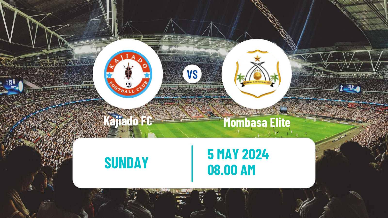 Soccer Kenyan Super League Kajiado - Mombasa Elite