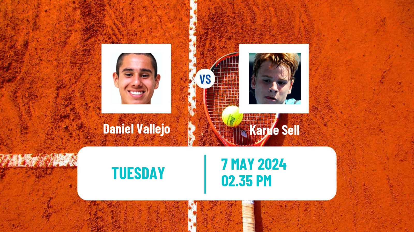 Tennis Santos Challenger Men Daniel Vallejo - Karue Sell