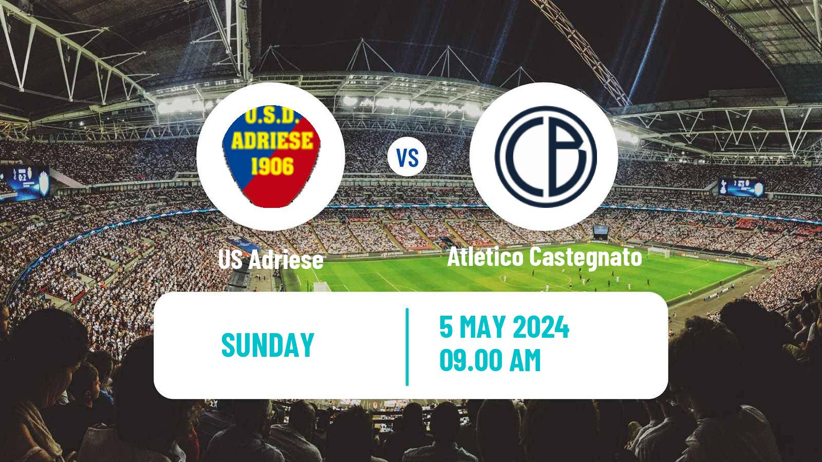 Soccer Italian Serie D - Group C Adriese - Atletico Castegnato
