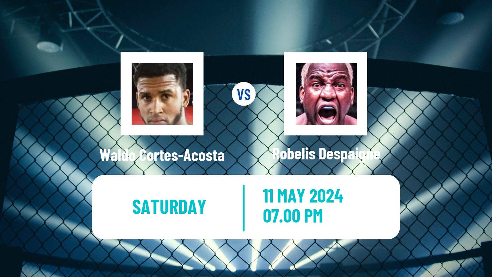 MMA Heavyweight UFC Men Waldo Cortes-Acosta - Robelis Despaigne