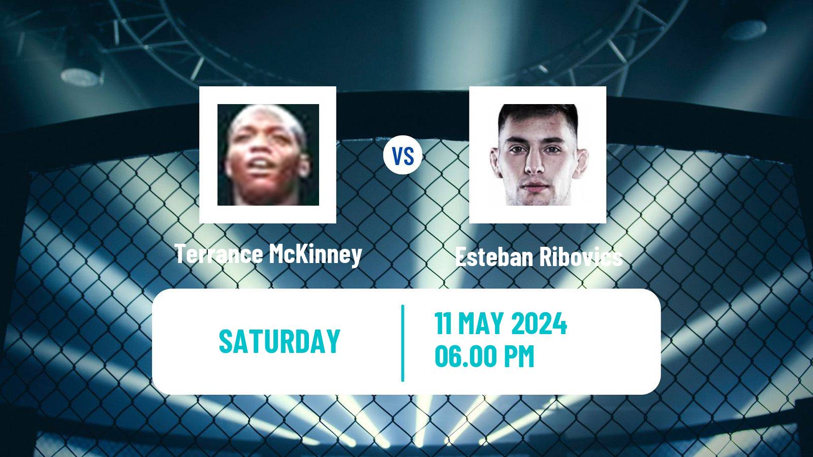 MMA Lightweight UFC Men Terrance McKinney - Esteban Ribovics