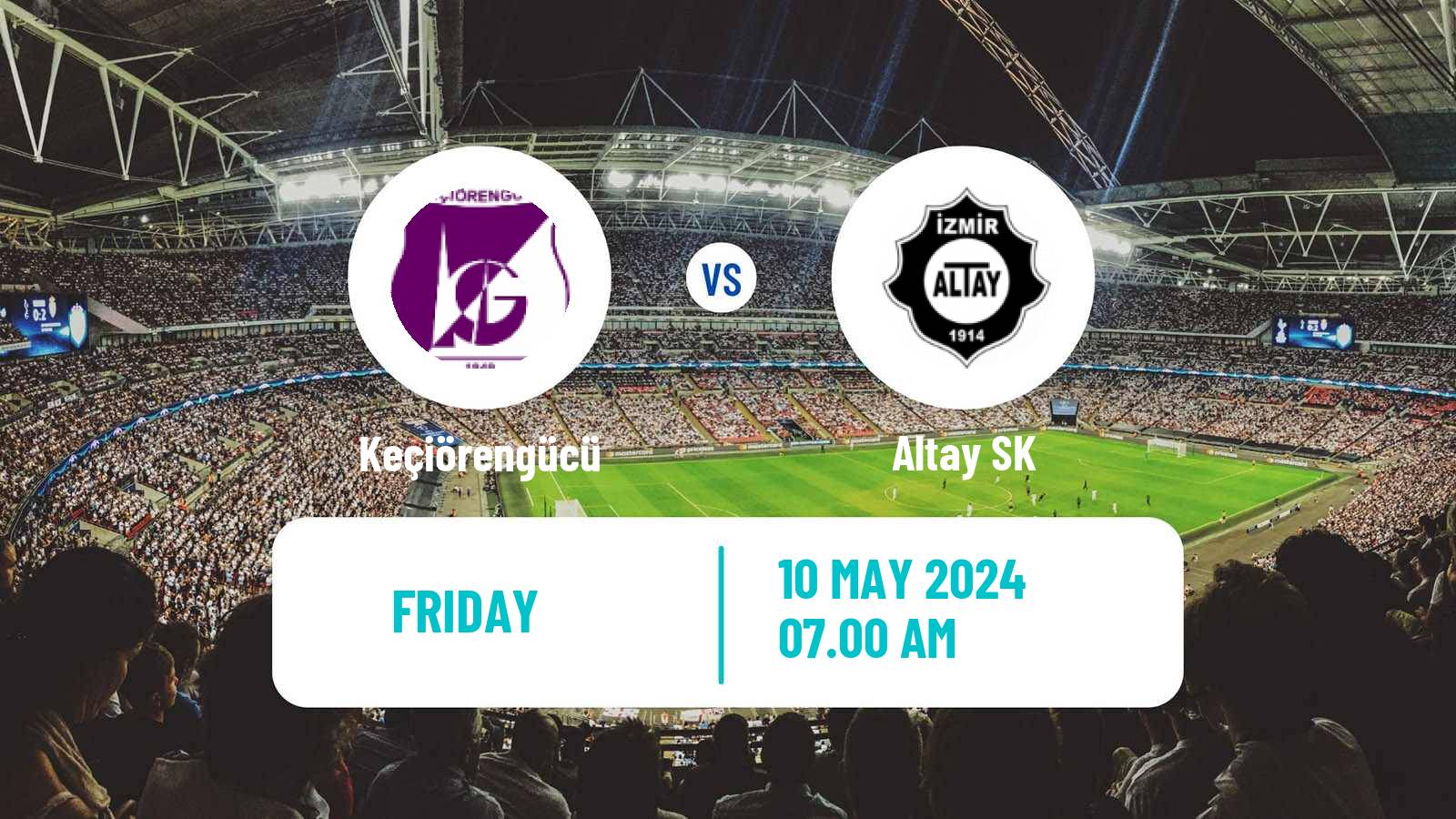 Soccer Turkish First League Keçiörengücü - Altay