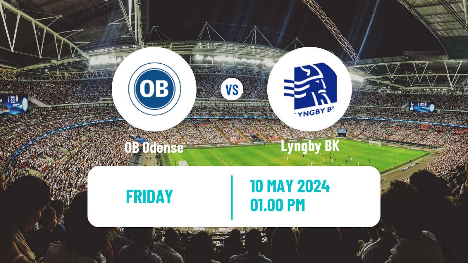 Soccer Danish Superliga OB Odense - Lyngby BK