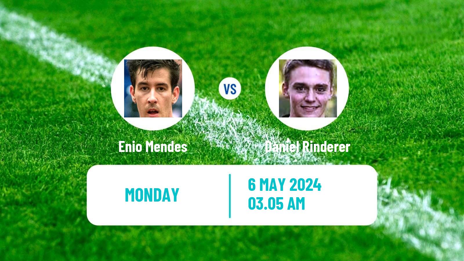 Table tennis Challenger Series Men Enio Mendes - Daniel Rinderer