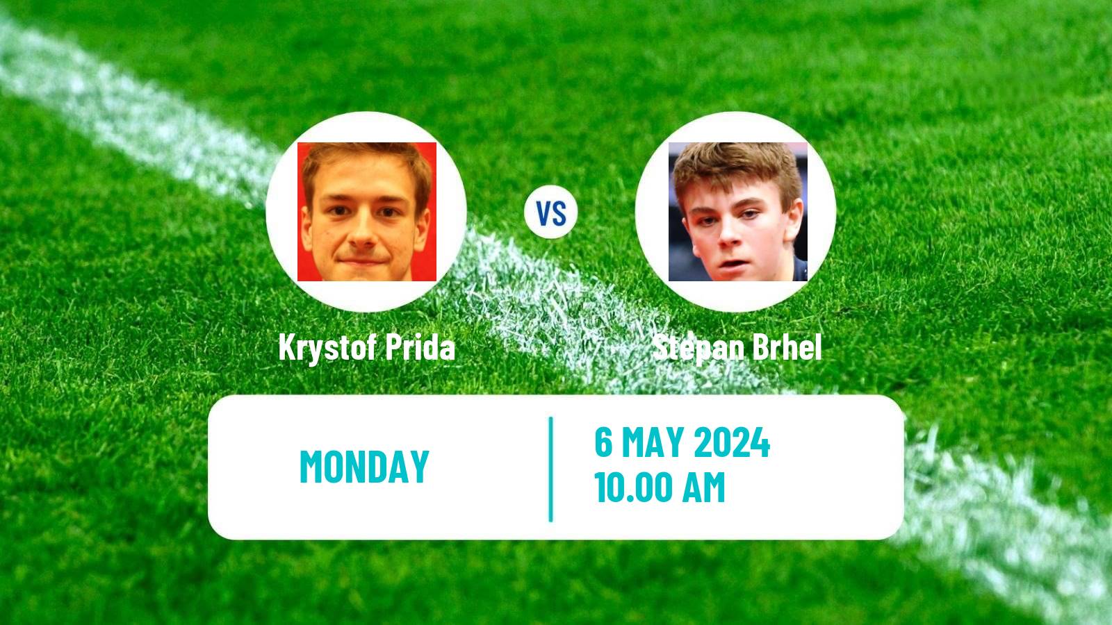 Table tennis Tt Star Series Men Krystof Prida - Stepan Brhel