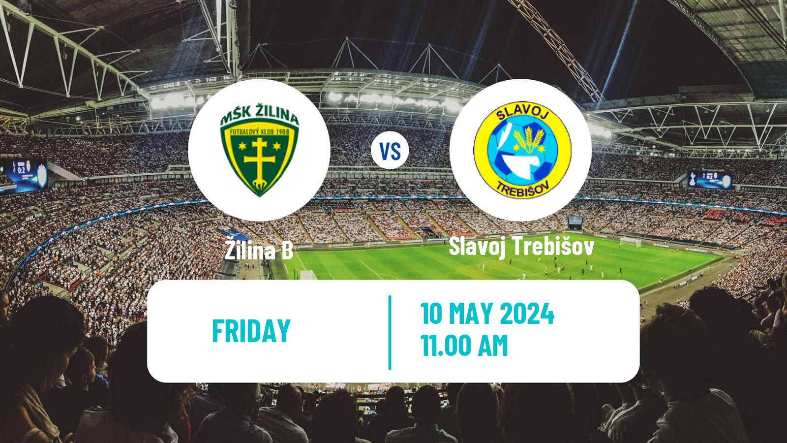 Soccer Slovak 2 Liga Žilina B - Slavoj Trebišov