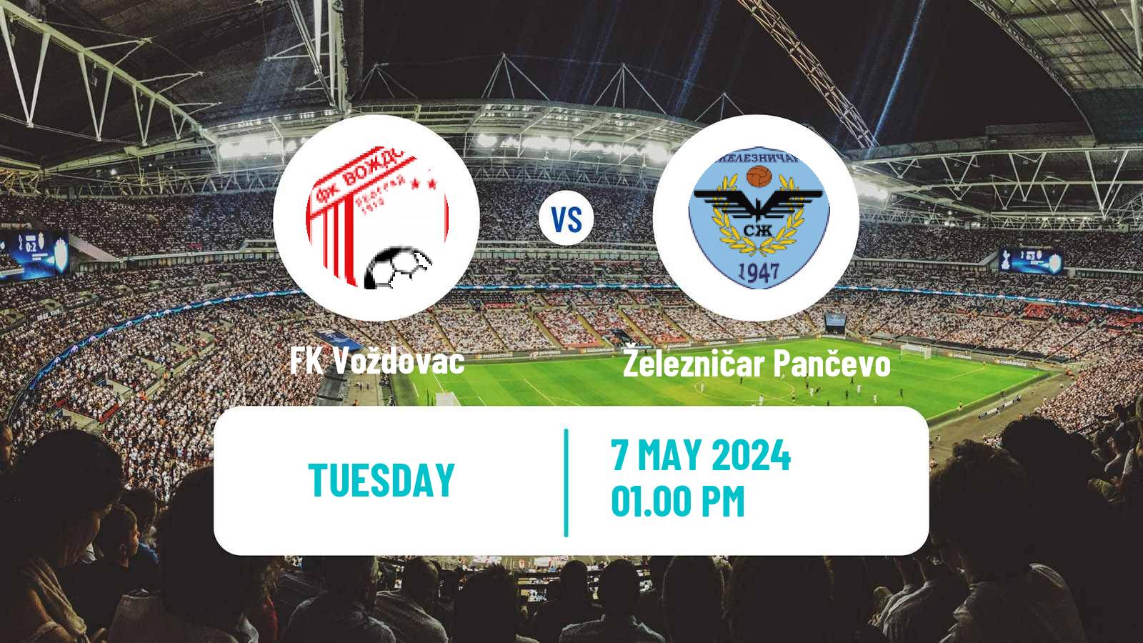 Soccer Serbian Superliga Voždovac - Železničar Pančevo