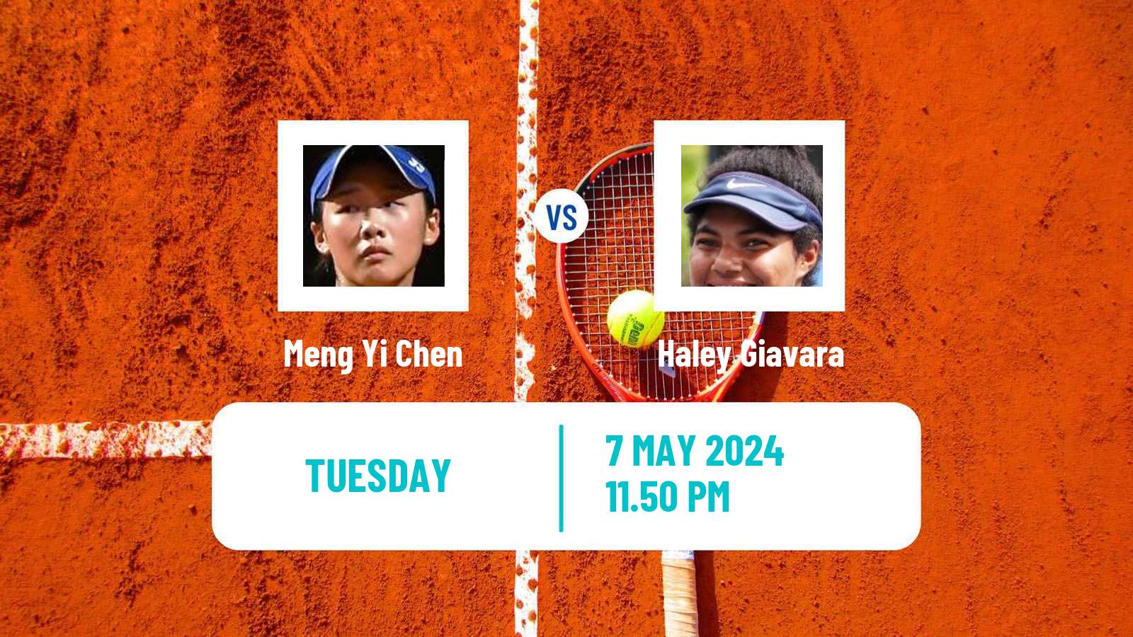 Tennis ITF W75 Luan Women Meng Yi Chen - Haley Giavara