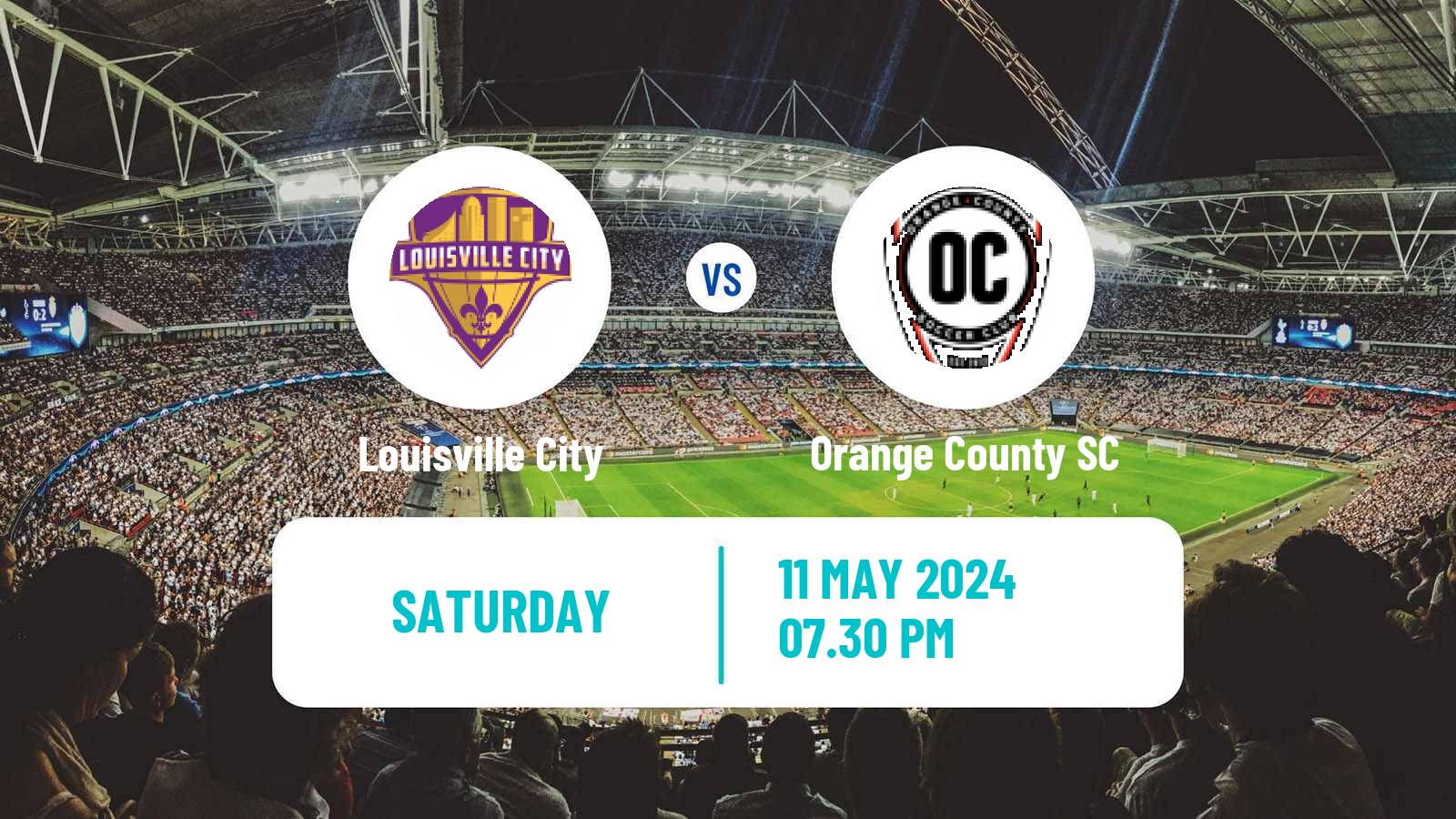 Soccer USL Championship Louisville City - Orange County SC