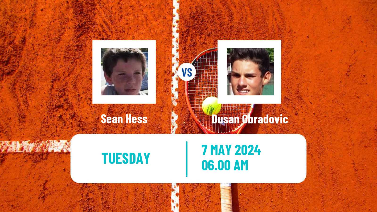 Tennis ITF M15 Doboj Men Sean Hess - Dusan Obradovic