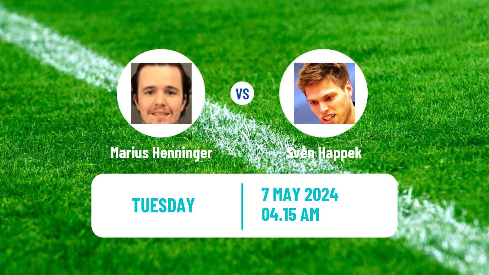 Table tennis Challenger Series Men Marius Henninger - Sven Happek
