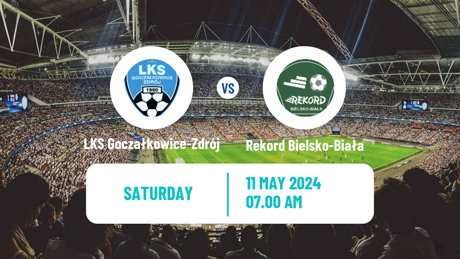 Soccer Polish Division 3 - Group III LKS Goczałkowice-Zdrój - Rekord Bielsko-Biała