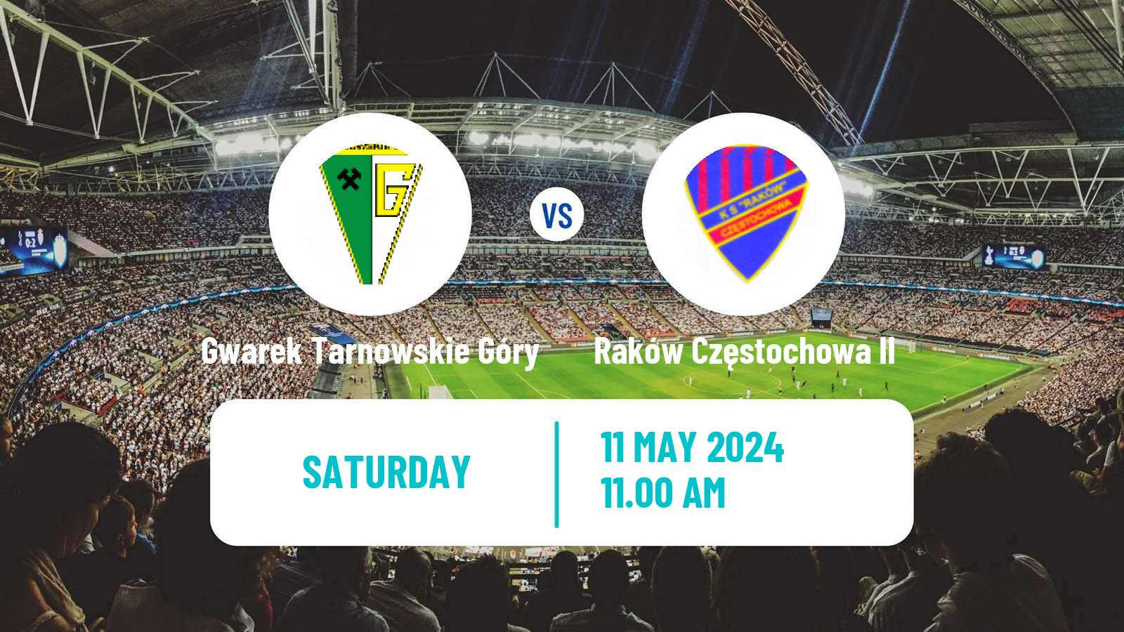 Soccer Polish Division 3 - Group III Gwarek Tarnowskie Góry - Raków Częstochowa II
