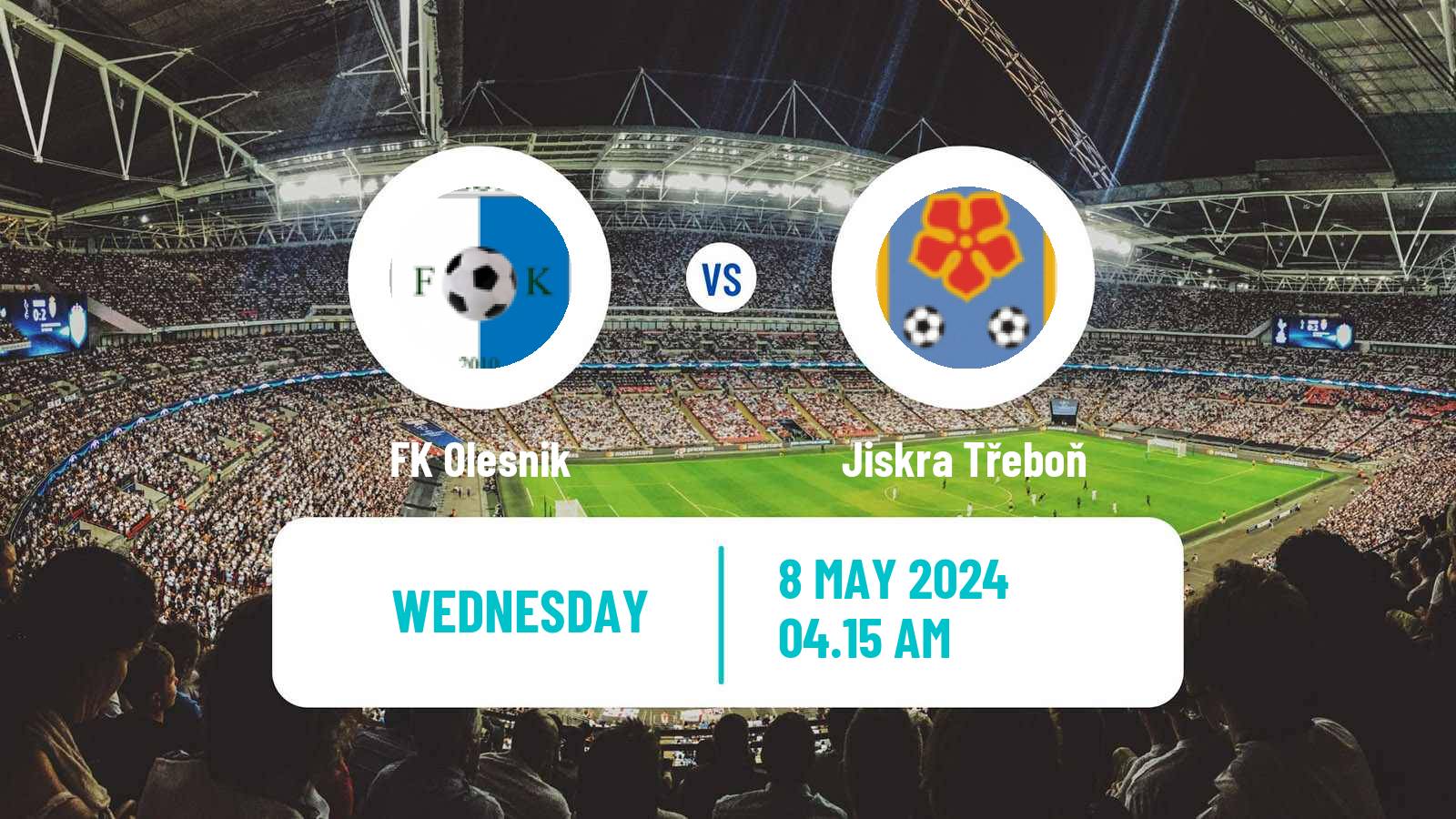 Soccer Czech Jihocesky KP Olesnik - Jiskra Třeboň