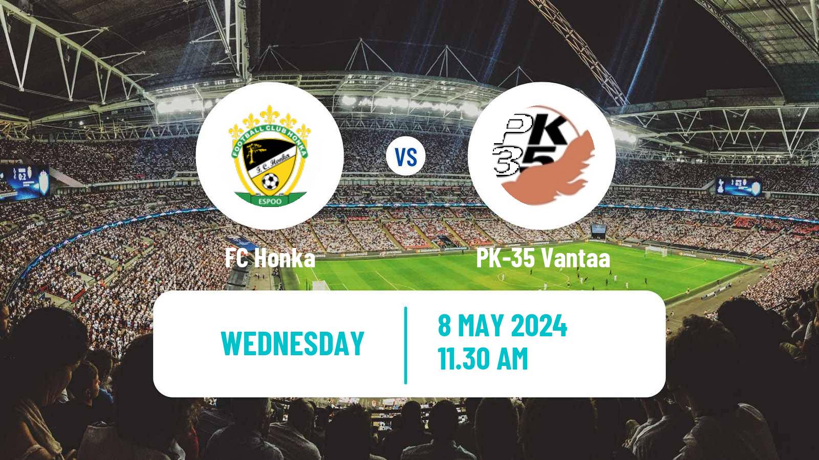 Soccer Finnish Cup Honka - PK-35 Vantaa