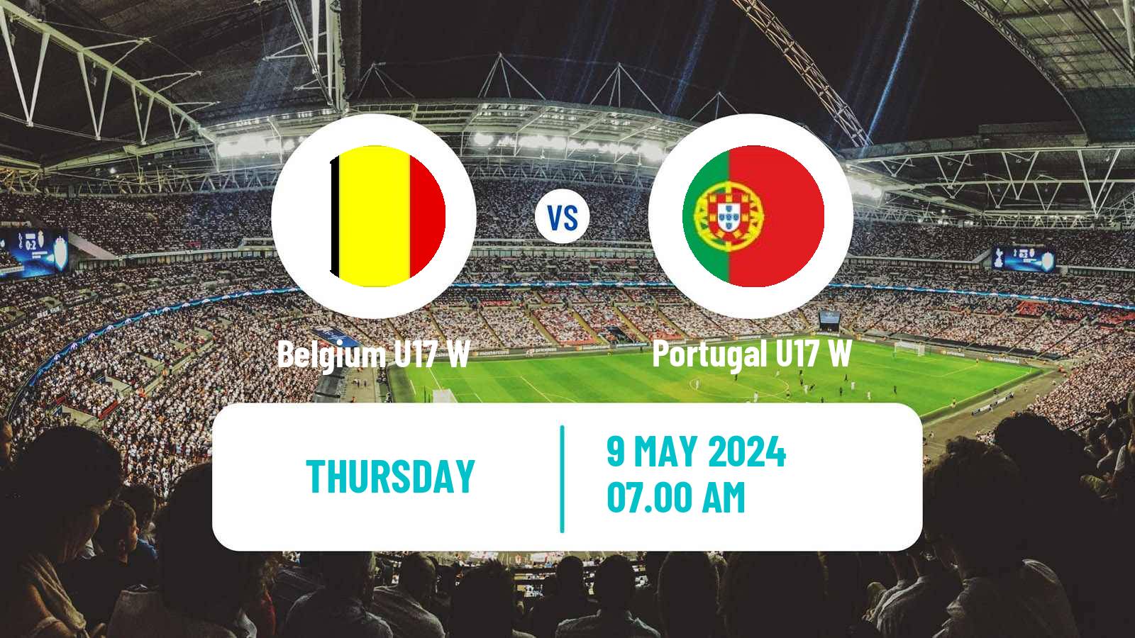 Soccer UEFA Euro U17 Women Belgium U17 W - Portugal U17 W