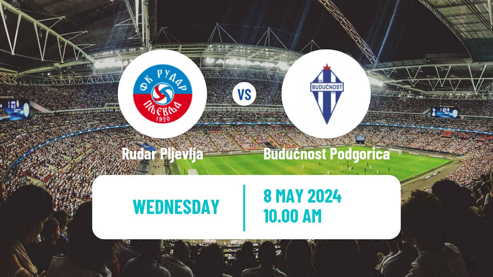 Soccer Montenegrin Cup Rudar Pljevlja - Budućnost Podgorica