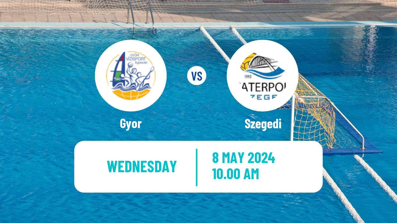 Water polo Hungarian OB I Water Polo Women Gyor - Szegedi