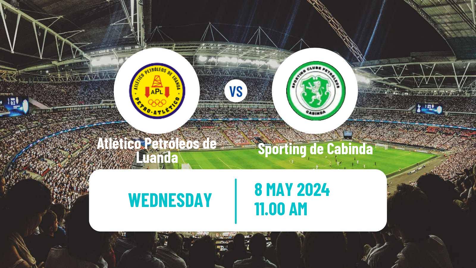 Soccer Angolan Girabola Atlético Petróleos de Luanda - Sporting de Cabinda