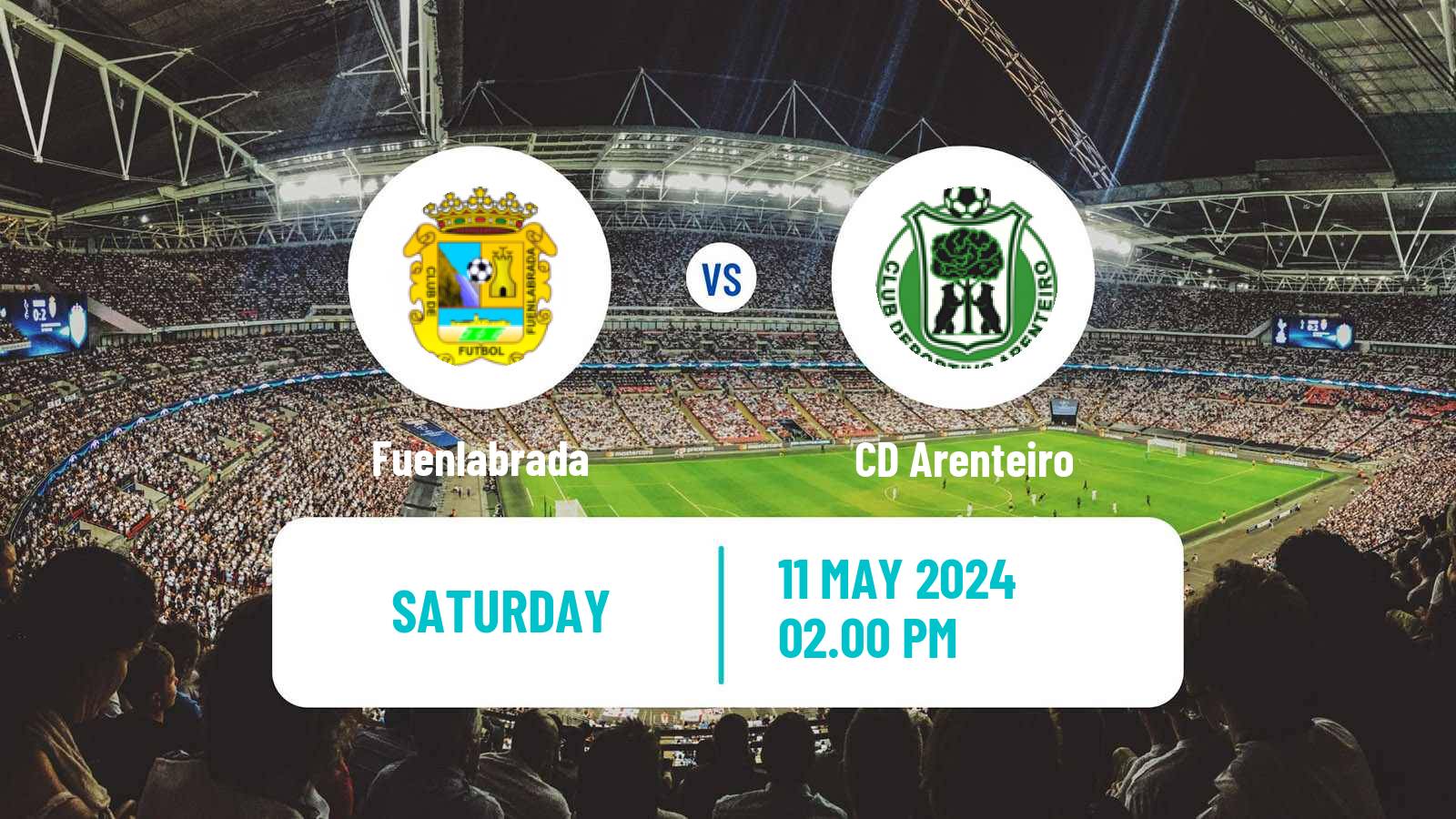 Soccer Spanish Primera RFEF Group 1 Fuenlabrada - Arenteiro