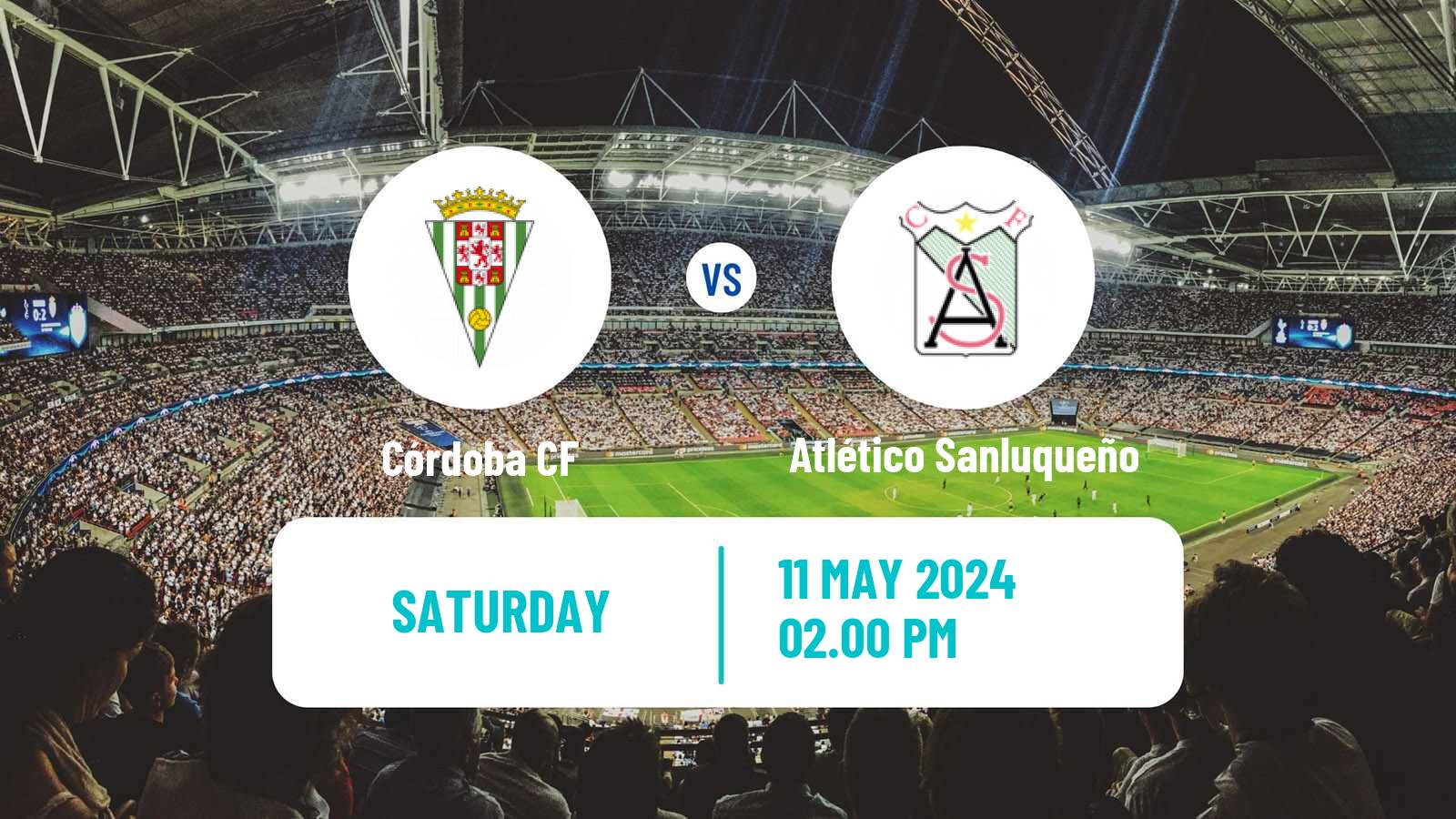 Soccer Spanish Primera RFEF Group 2 Córdoba - Atlético Sanluqueño