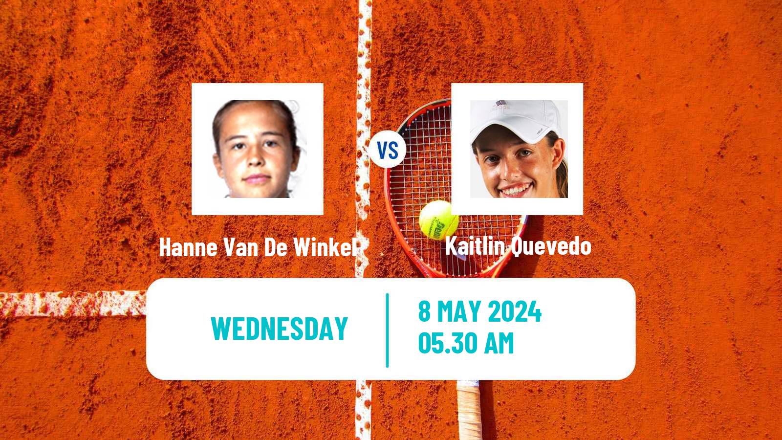 Tennis ITF W35 Platja D Aro Women Hanne Van De Winkel - Kaitlin Quevedo