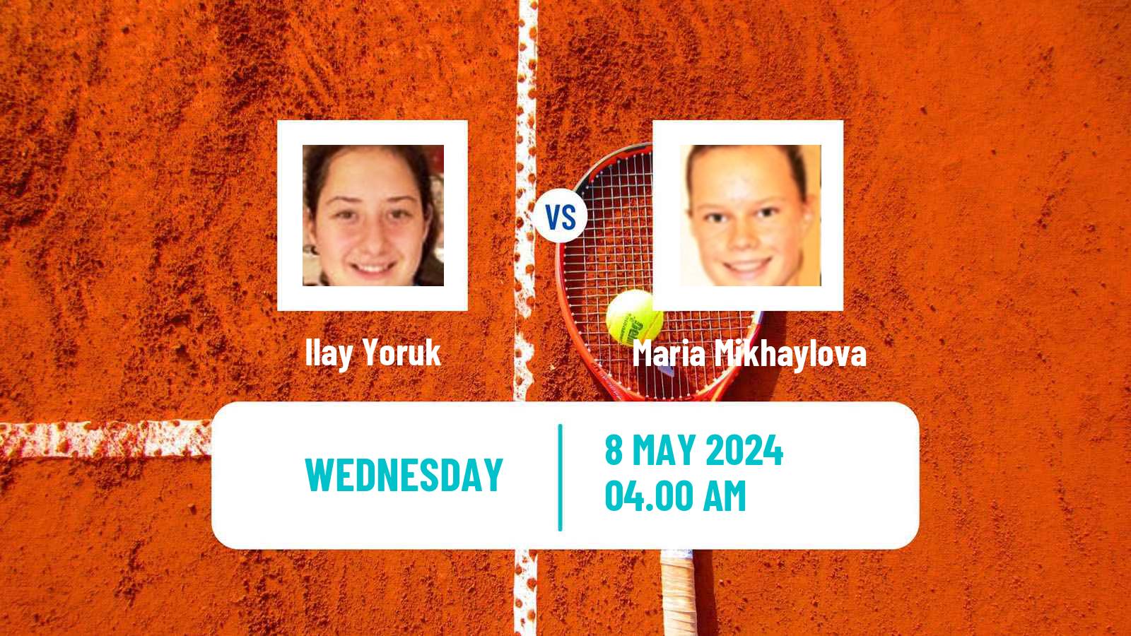 Tennis ITF W15 Antalya 13 Women Ilay Yoruk - Maria Mikhaylova