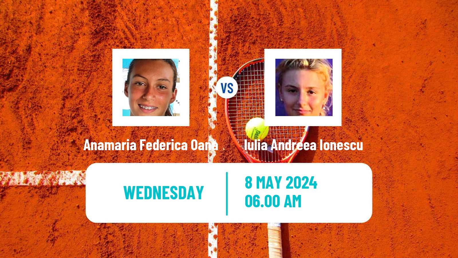 Tennis ITF W15 Bucharest Women Anamaria Federica Oana - Iulia Andreea Ionescu