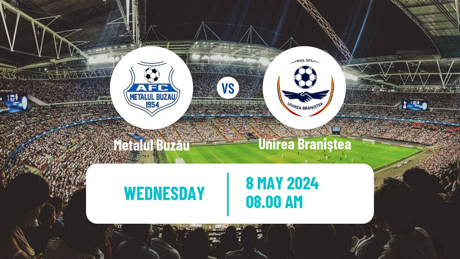 Soccer Romanian Liga 3 - Seria 2 Metalul Buzău - Unirea Braniştea