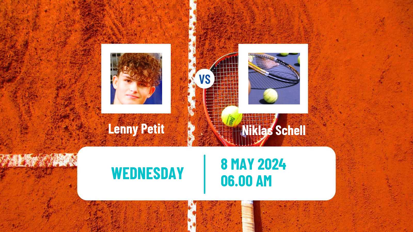 Tennis ITF M15 Monastir 19 Men Lenny Petit - Niklas Schell