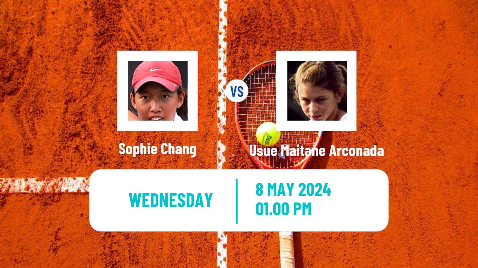 Tennis ITF W75 Zephyrhills Fl Women Sophie Chang - Usue Maitane Arconada