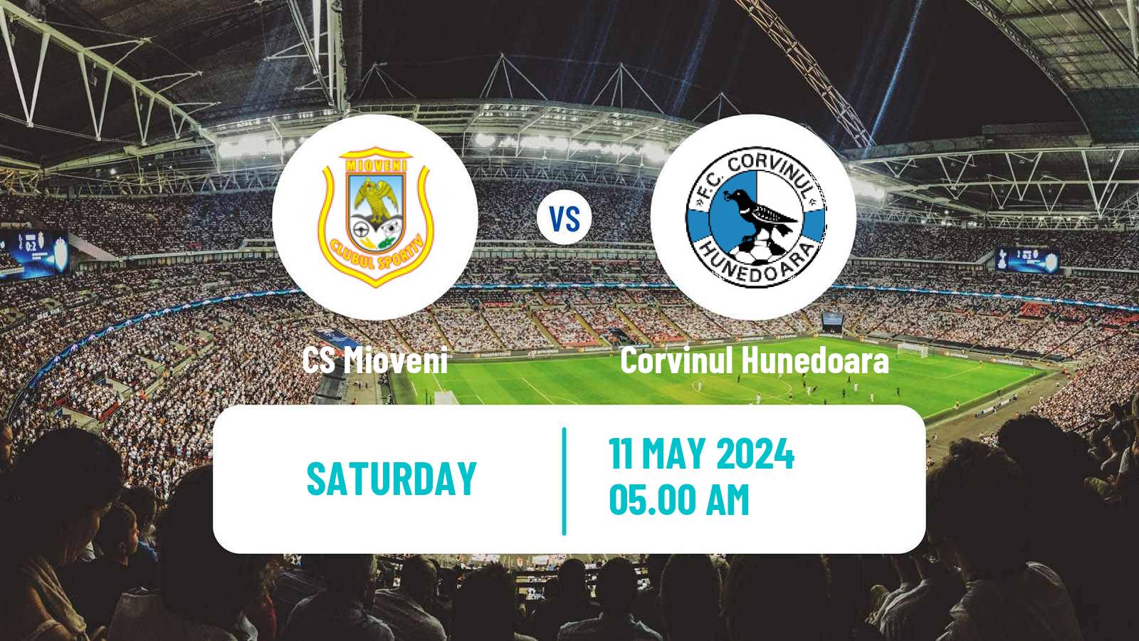 Soccer Romanian Division 2 Mioveni - Corvinul Hunedoara