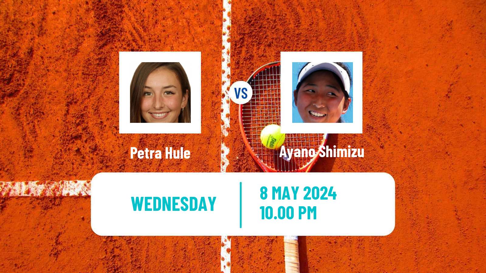 Tennis ITF W75 Fukuoka Women Petra Hule - Ayano Shimizu