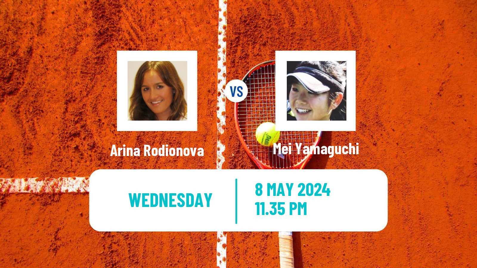 Tennis ITF W75 Fukuoka Women Arina Rodionova - Mei Yamaguchi