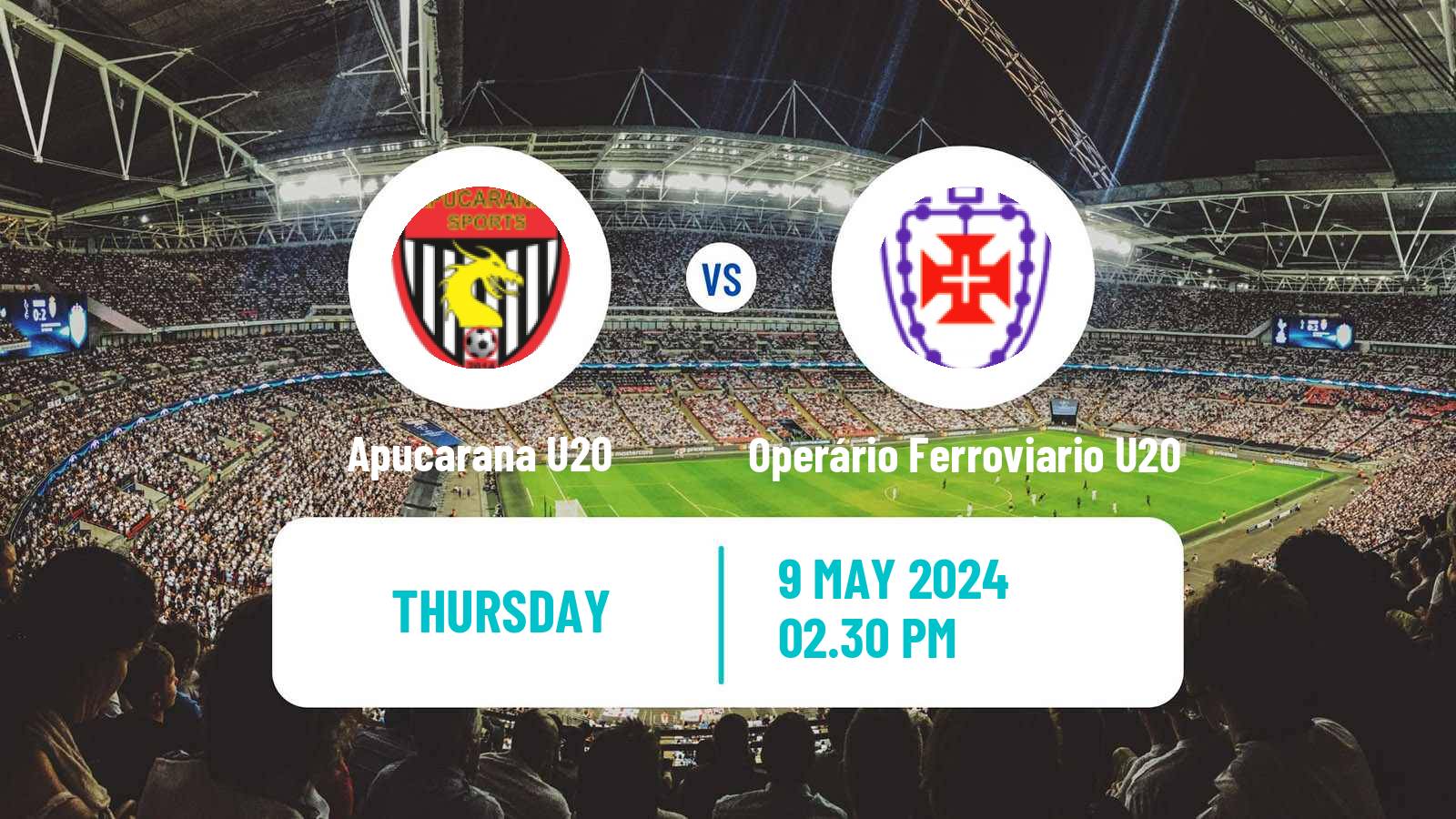 Soccer Brazilian Paranaense U20 Apucarana U20 - Operário Ferroviario U20