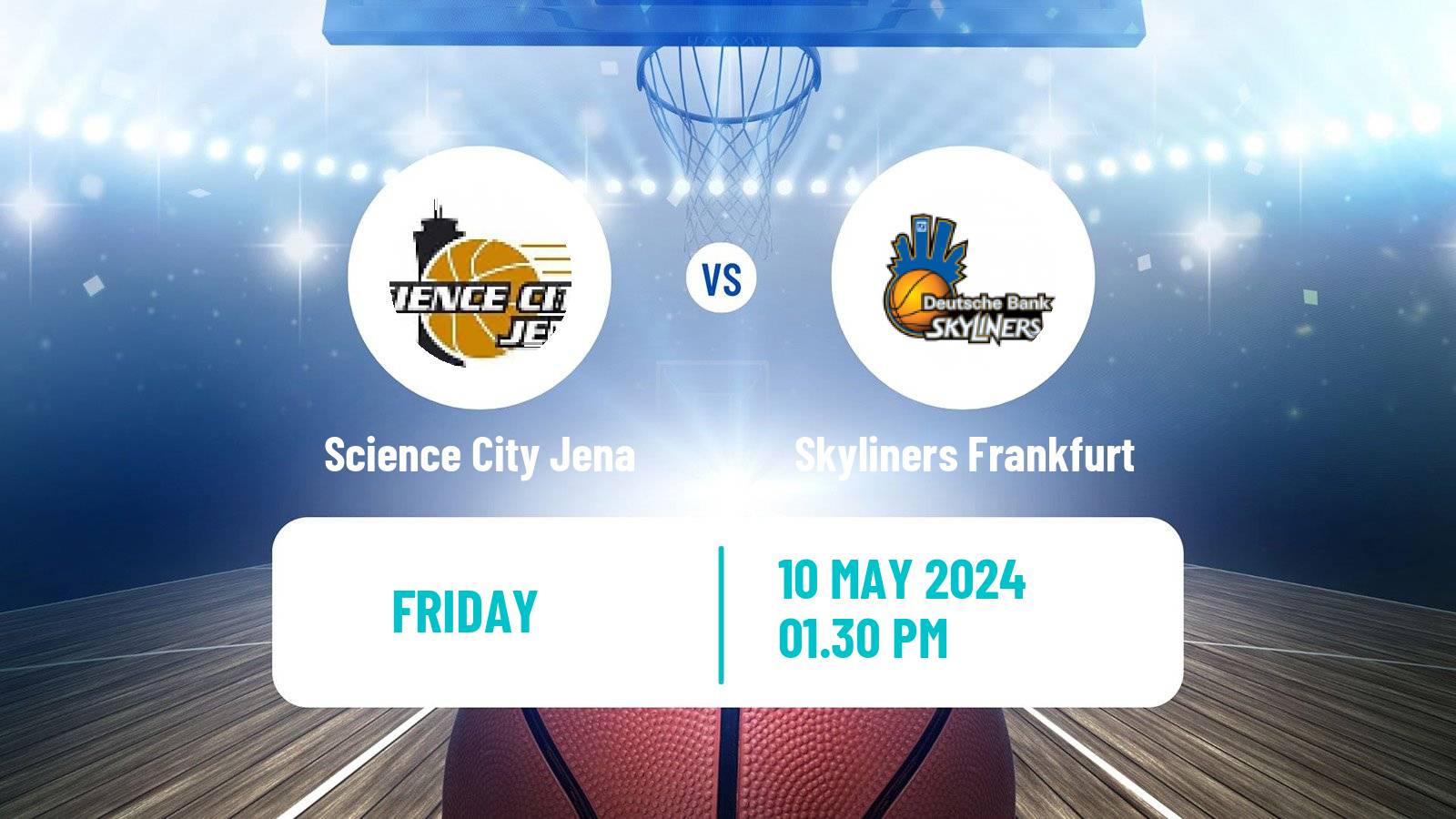 Basketball German Pro A Basketball Science City Jena - Skyliners Frankfurt