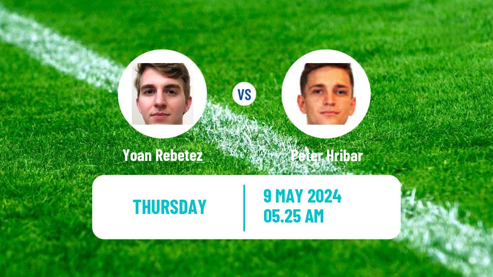Table tennis Challenger Series Men Yoan Rebetez - Peter Hribar