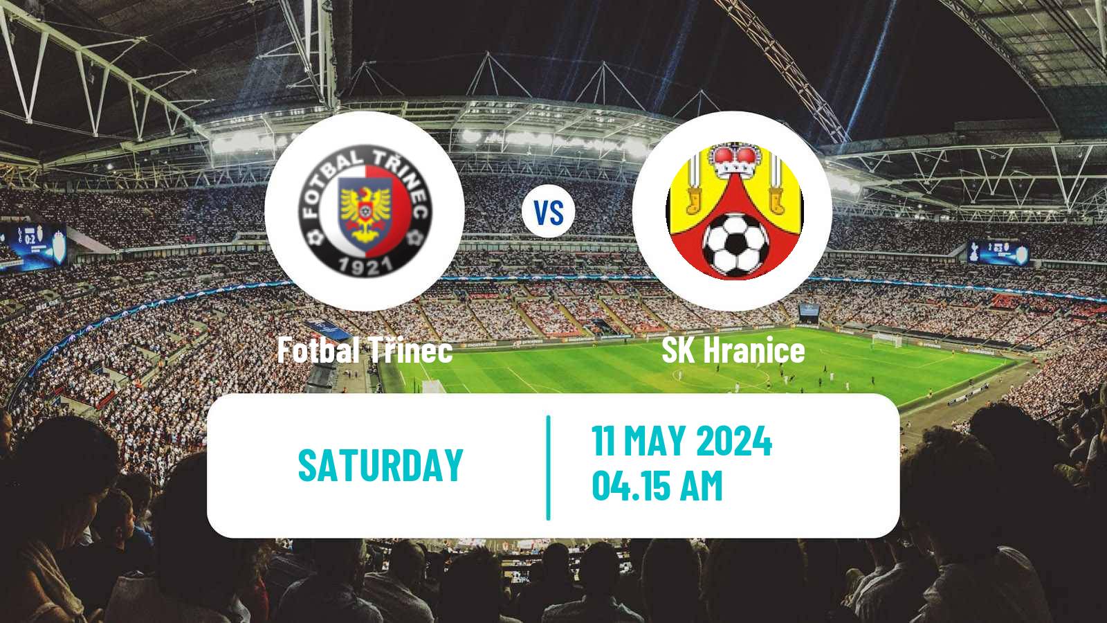 Soccer Czech MSFL Fotbal Třinec - Hranice