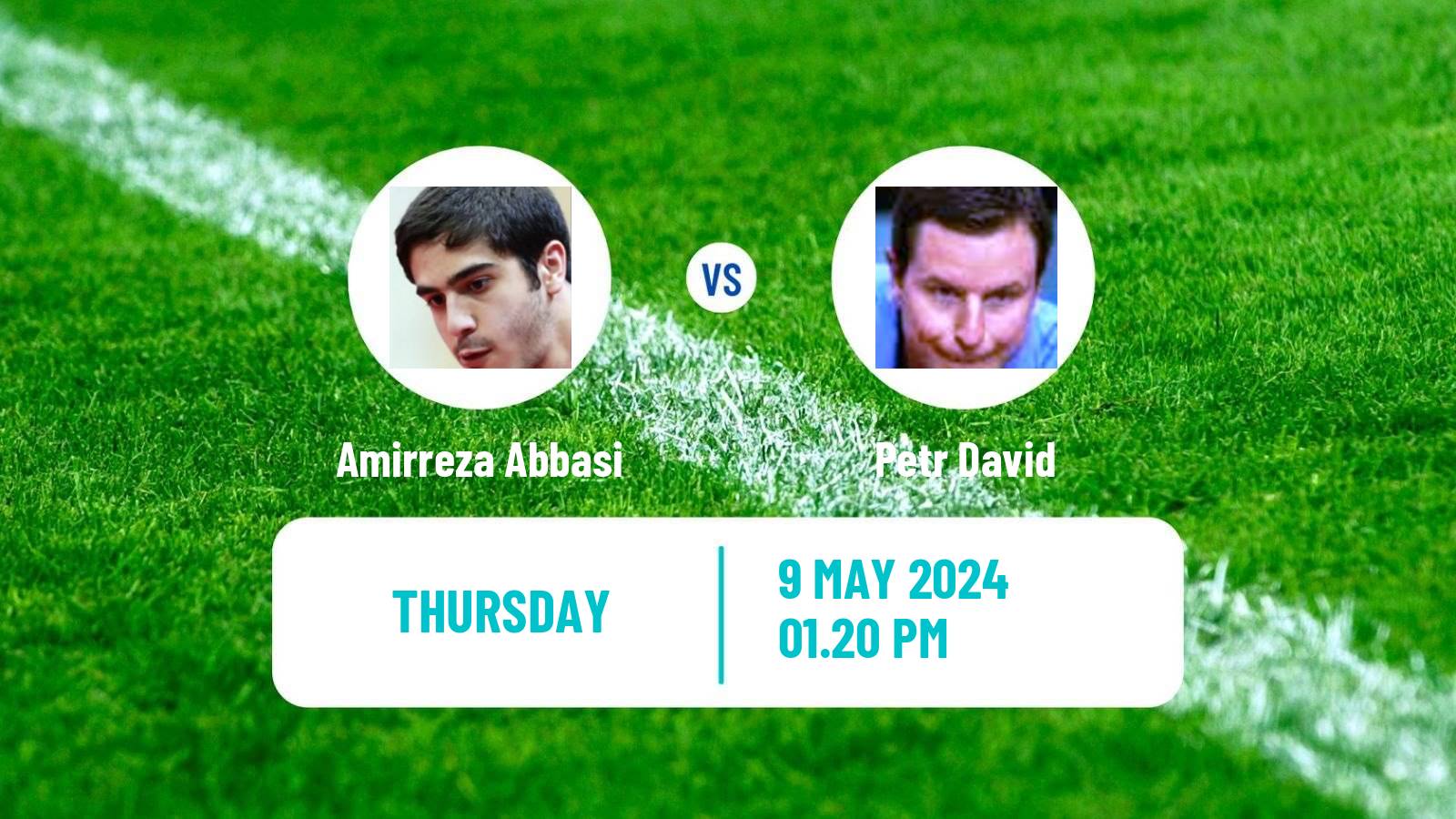 Table tennis Tt Star Series Men Amirreza Abbasi - Petr David