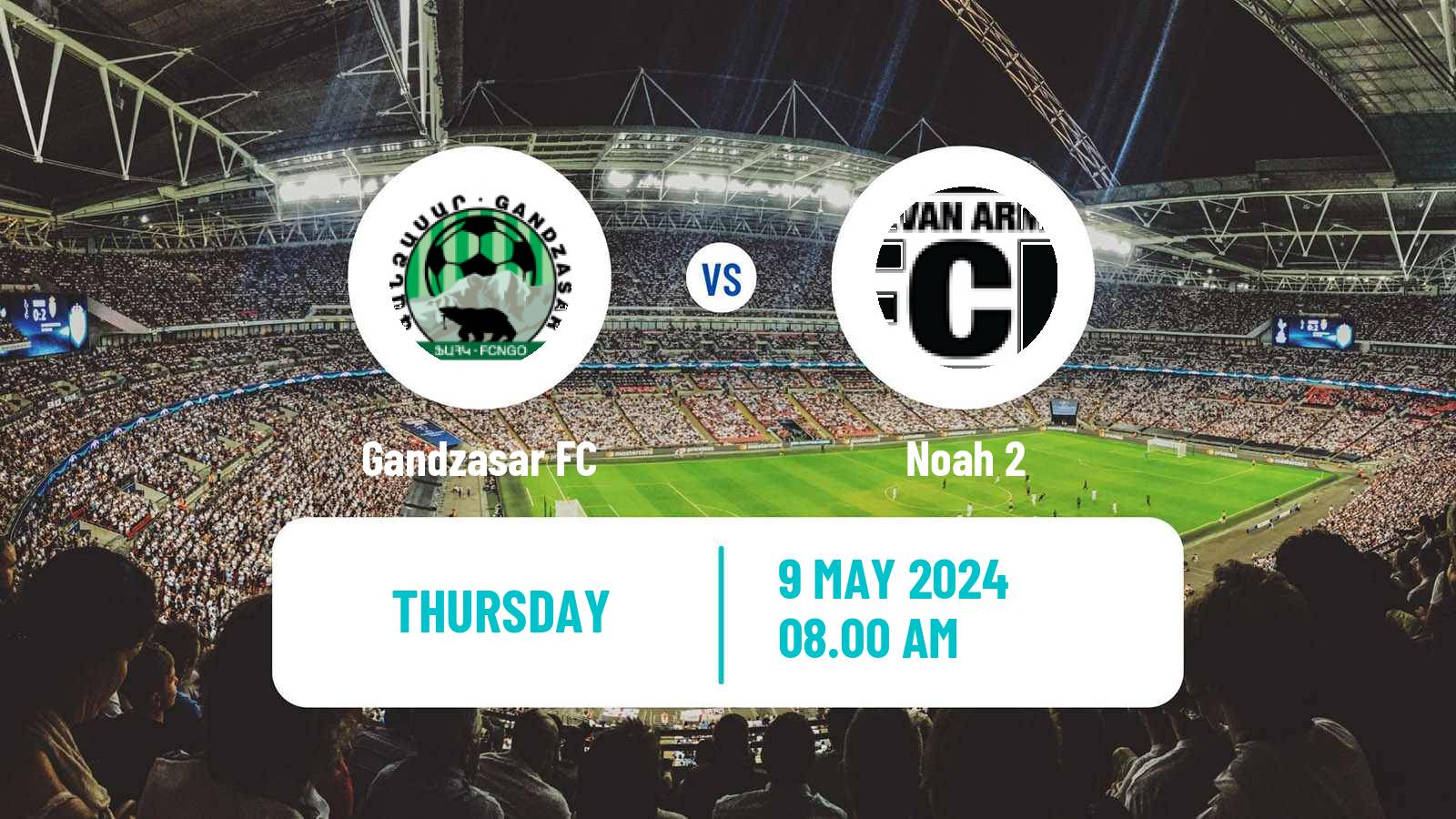 Soccer Armenian First League Gandzasar - Noah 2