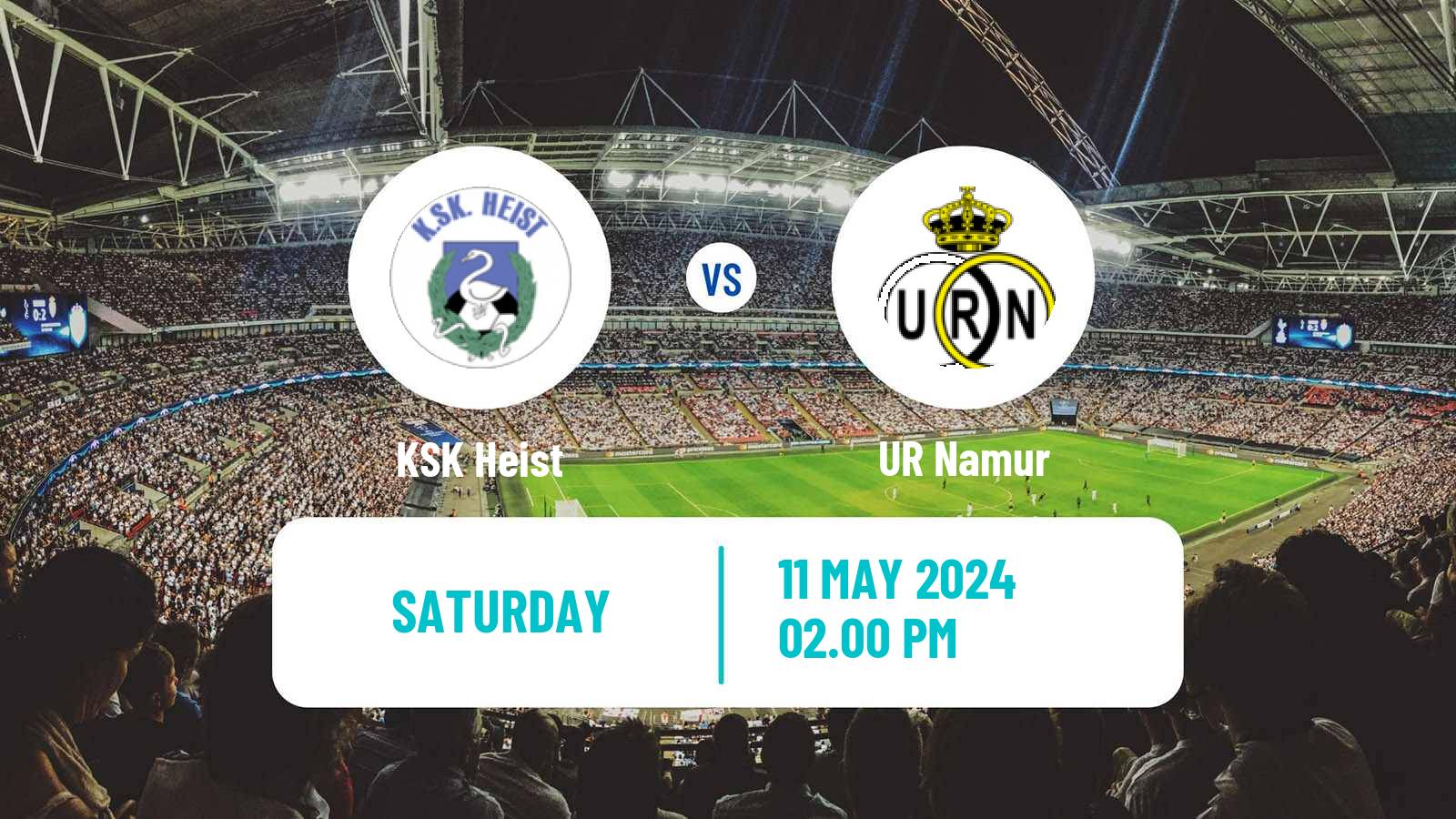 Soccer Belgian National Division 1 Heist - Namur
