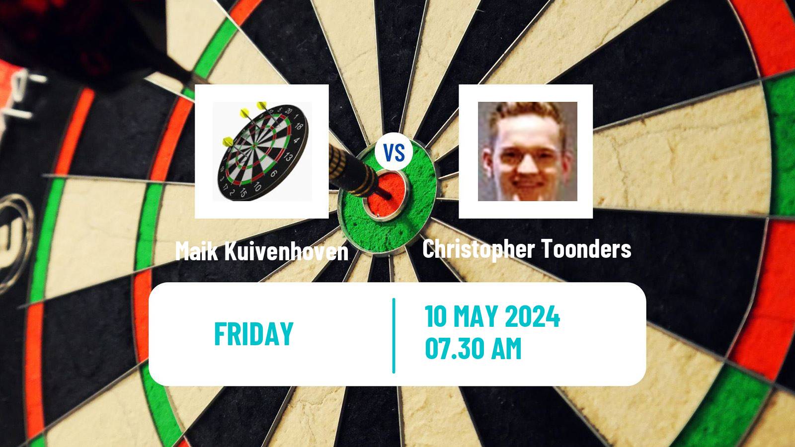 Darts European Tour 6 Maik Kuivenhoven - Christopher Toonders